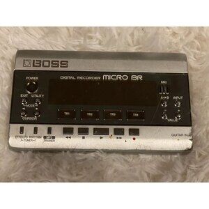Boss MICRO BR 4-Track Digital Pocket Recorder Multitrack Tested